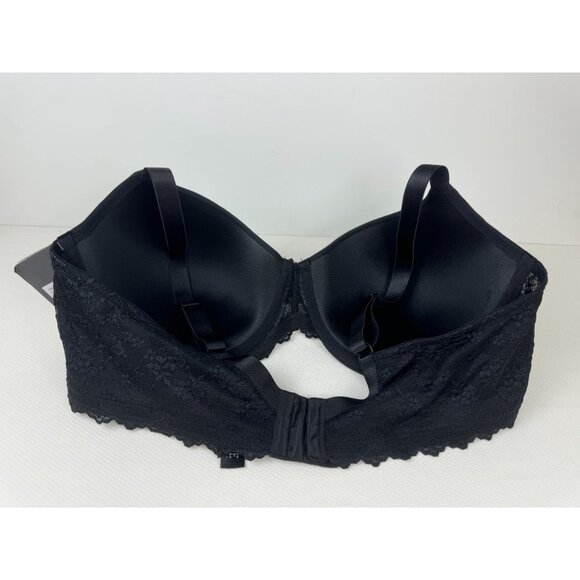 Dominique Apparel Black Bra 3501 Lace Underwire Support Padded Size 44C NWT - Picture 3 of 10